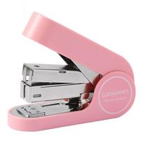 Deli LonGreen EM416 Stapler, pink, up to 25 sheets