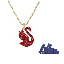 Swarovski gulbės karoliai moterims raudoni M-Original brand box (color random) raudona
