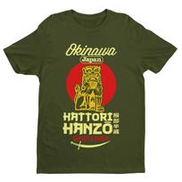 Retro Style T-Shirt Hattori Hanzo Sword And Sushi gift idea for cult film fans XL