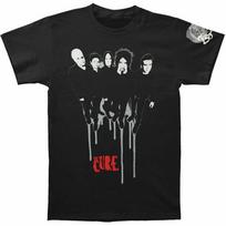 The Cure Logo Band Music Album Song Photo Drip 2013 Tour T-Shirt 3XL