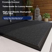 Qiqijia Villa Heavy-Duty Entrance Door Mat, Outdoor Carpet for Doorway, Non-Slip Foot Mat, Dirt-Resistant Doormat for Entryway
