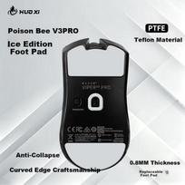 Huoshi Compatible Viper V3 Pro Mouse Feet V3 Extreme Edition Teflon Professional Gaming Mouse Skates Smooth Durable Pads Corner Stickers