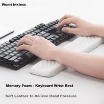 WOMT Womo Mechanical Keyboard Handrest, Memory Foam Wrist Pad, Laptop Wrist Support, Office And Gaming Home Use Writing Mouse Pad , Desk Wrist Guard