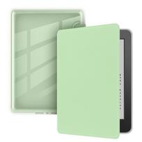 11-os kartos 2021 m. 6,8 colio elektroninės knygos dėklas Automatinis budėjimo/miego režimas Folio Funda, skirta Kindle Paperwhite 5 tamsiai žalia spalva