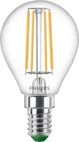Philips Ultra Efficient LED lemputė E14 | P45 | 2.1W = 40W | 2700K šilta | 6 vnt.