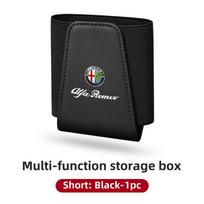 ZOPJT1 Car Multi-functional Storage Box Cards Phone Key Pocket Self Adhesive For Alfa Romeo 159 Giulietta Giulia 147 Mito 156 Stelvio