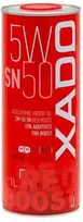 Variklio alyva XADO Atomic Oil 5W-50 SN Raudona Boost, 1L