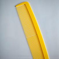 Extra Large Hair Comb for Clowns Women Professional Prank Brushes Funny Stage Accessories geltona
