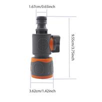 Hose Shut off Valve Garden Hose Valve Extender for Water Hose Garden Hose Shut Off Valve Garden Hose Connectors & Accessories Other oranžinė