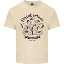 Oktoberfest Its Beer Unisex T-shirt XXXXL gray