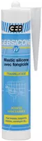 Baltas silikonas "GEBSICONE W" 310ml. (893400)