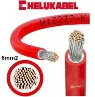 Solar kabelis MG WIRES EN 50618 6,00 mm2 Q H1Z2Z2-K 100 metrų raudonas