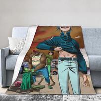 Music Band G-Gorillaz Plush Blanket Kids Adult  Flannel Throw Blanket For Outdoor Warm Soft Custom DIY Quality Bedspread Gift 30x40in
