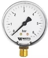 Watts Industries Manometras 6b 63/6 1/4" RAD (10007723)