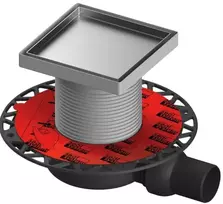 TECEdrainpoint S 116 trapo komplektas, ypač plokščias,150 mm grotelės įklijuojamai plytelei