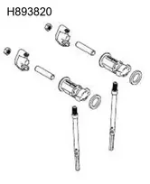 Laufen Tvirtinimai EasyFit 2.0M12 pakabinamam unitazui / bide Pro New