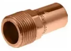 Varinis pres. nipelis su išoriniu sriegiu KAN-therm, 18xR1/2"i