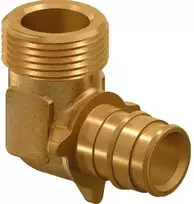 Uponor Q&E alkūnė išoriniu sriegiu PL 20-G3/4"MT (1145672)