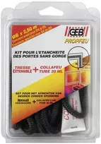 GEB Sandarinimo virvė su klijais 20ml.+ 4/5/6mm*2,5m