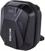 WildMan GD668 4L galinis krepšys elektriniam dviračiui, juodos spalvos