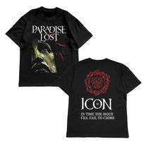 Paradise Lost  Doom Death Gothic Rock Metal Band Icon  Heavy Retro TShirt S