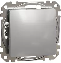 1 klavišo jungiklis Schneider Electric Sedna Design SDD113101 (aliuminis)