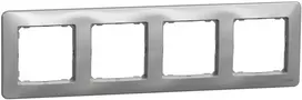 4 vietų rėmelis Schneider Electric Sedna Design SDD313804 (aliuminis)