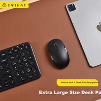 Extra Large Mouse Pad, Desk Mat, Laptop Mat, Office Pad, Mouse Pad, Desktop Mat, Writing Pad, Desk Mat, Leather Business Stitches, 1200X600mm