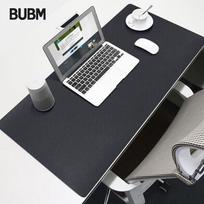 BUBM Large Mouse Pad, Office Desk Mat, Laptop Pad, Keyboard Mat, Mat for Home Use, Waterproof, Supports Large Custom Orders, Black Large Single-Sided