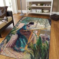 Didelis Monet Vandens lelijų impresionistinis paveikslas Kilimas svetainei Miegamajam Grindų kilimėlis Meno stilius Namų dekoras Kilimas Meno mėgėjams 40x60cm