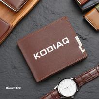 KEOW9 For Skoda Car Driving Document ID Passport Wallet Card Purses Octavia Superb RAPID FABIA KAMIQ KAROQ KODIAQ YETI