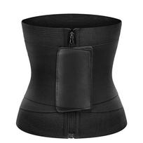 OEM/ODM Adjustable Waist Trainer Trimmer Support Fitness Tummy Slim Belt Custom logo Breathe Waist Trainer XS/S juoda