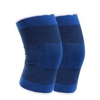 All-purpose Blue Knee Sleeve For Sports Soft Cotton Blend And Warm Protection