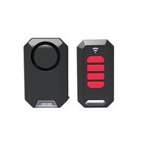 Bicycle Anti-theft Alarm with Remote Control Multi-functional Bicycle Alarm 135dB Adjustable Siren IPX5 Waterproof for Motobike juoda
