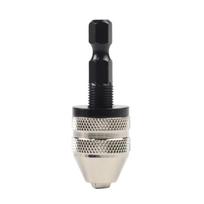 1PCS 0.3-3.4mm Drill Chuck 1/4 Keyless Drill Chuck Hex Shank Adapter Converter Hex Shank For Woodworking