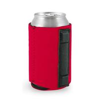 Neoprene Can Sleeve 12Oz Can Cover New Drink Sleeves  BBQ raudona