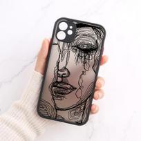 Flower Case For Iphone 11 Case Iphone 13 14 Pro Max 12 7 8 Plus Xr X Xs Max 6 6s Se 2020 13 Mini Len Protection Hard Matte Cover For iPhone 14 Max gray