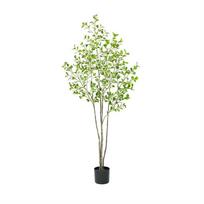 Artificial Ficus Tree Large Simulated Ficus Tree With Smooth And Shiny Leaves Faux Plants For Living Room Bedroom Office Balcony 120cm žalia