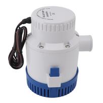 3000 GPH Elektroninis Automatinis Bilge Siurblys Vandeniui Atsparus Tylus Panardinamas Bilge Siurblys Tvenkiniams Plaukiojimui