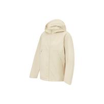 Li-Ning Fitness Series Solid Color Hooded Windbreaker Women Outerwear Gravel-Gray AFDU080-1 XXXL