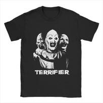 Vyriški Moteriški Kalėdų Senelio Menas Klounas Terrifier 3 Siaubo Filmas Kalėdiniai Grafiniai Marškinėliai Drabužiai Marškinėliai Tee Drabužiai Originalus#Spalva(3) S juoda