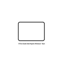 Double-sided Magnetic Desktop Whiteboard for Home & Office - Erasable Blackboard for Teaching & Children's Handwriting. 25*35 cm