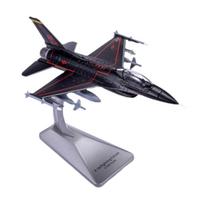 1/100 F16 Fighter Jet Plane Model Gift Fighter Aircraft for Shelf Classroom