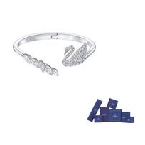 Swarovski SWAN LAKE Bangles Womens S-Original brand box sidabras