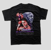 Deimantas Ramon Dekkers Olandų Kickboksininkas Muay Thai Retro Stiliaus Marškinėliai 2XL