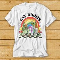 Dancing Frog Say Gay Rights Disco Ball Lgbt Lesbian Gay Pride Proud T Shirt 2388 S