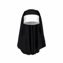 1/3Pcs Creative Nun Costume Set Victorian Women's Halloween Costumes  Photography Props Nun Hat