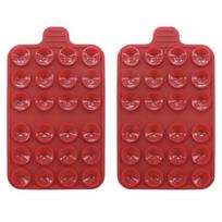 Durable Silicone Suction Pad Multifunction Mobile Phone Fixed Pad Silicone Rubber Sucker Pad šviesiai mėlyna spalva