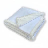 Atsparus vandeniui augintinio pledas su pastorinta medvilnės vilnos kilimele Užsakykite vienu paspaudimu Xs:50*70cm pilka spalva