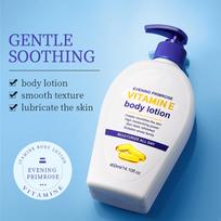 Nourishing Evening Primrose Body Moisturizer – 400ml Hydrating Lotion, Quick-Absorbing Cream for Everyday Softness One Size